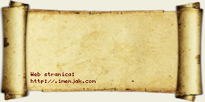 Nina Perušinović vizit kartica